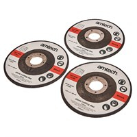 Amtech 3pc 115mm Stone Cutting Disc Set